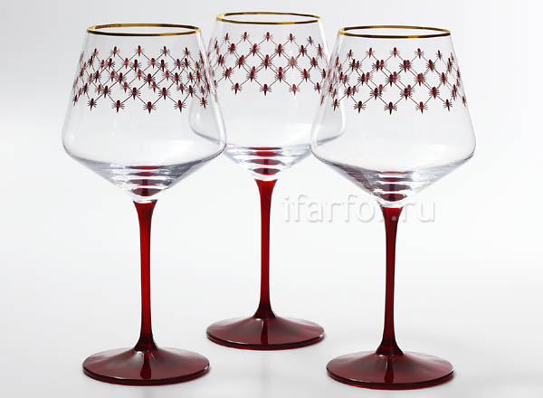 Goblets set for water Vinous-net 6/6 European