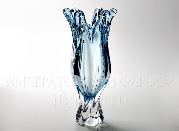 Vase for flowers Blue Egermann