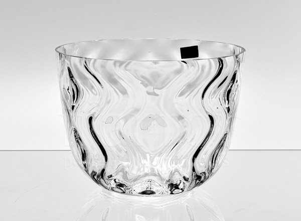 Candy Vase Optic rhythm Crystalite Bohemia