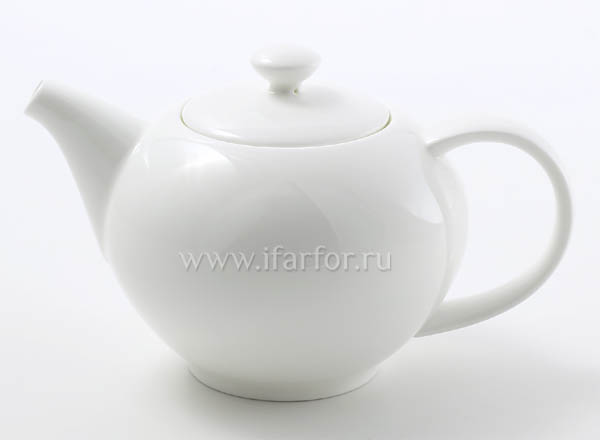 Teapot with a lid White Harmony