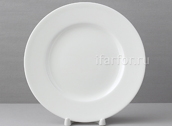 Plate shallow Cream color