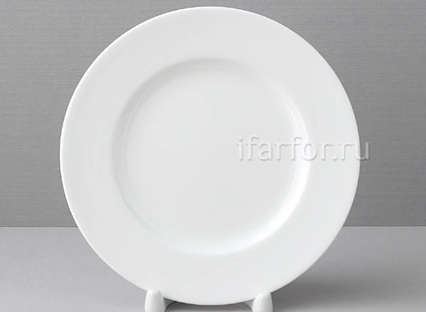 Plate shallow Cream color