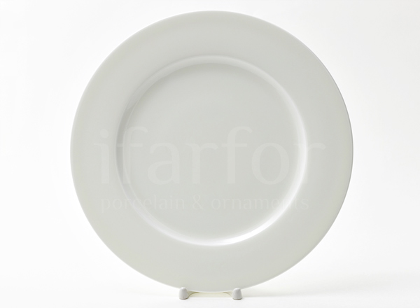 Plate shallow Cream color