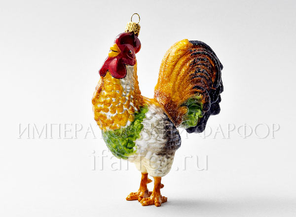 Christmas tree toy Rooster