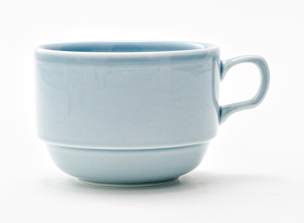 Cup tea Watercolor (blue) Bravo