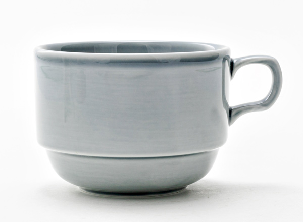 Cup tea Watercolor (dark grey) Bravo