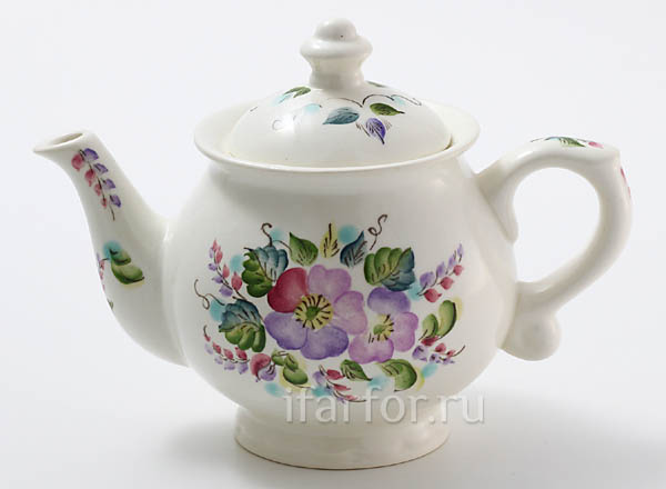 Teapot Wild rose 