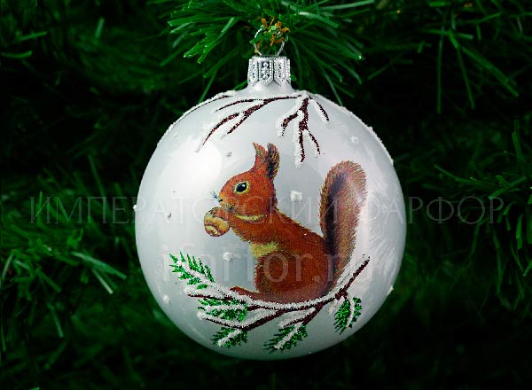 Christmas tree toy Christmas ball Squirrel