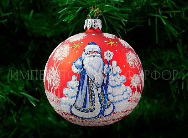 Christmas tree toy Christmas ball Santa Claus