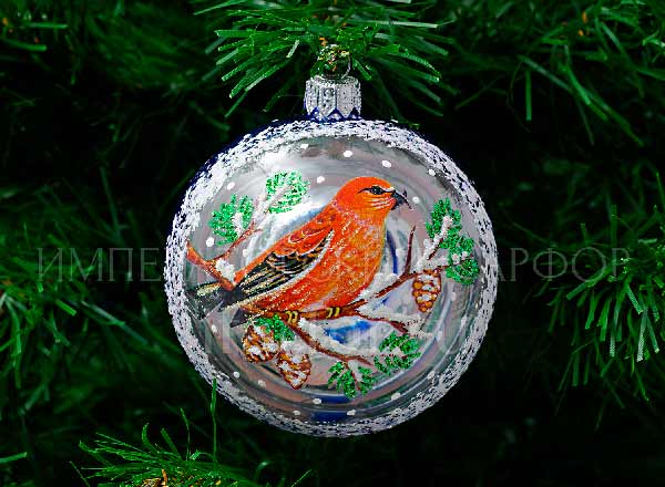 Christmas tree toy Christmas ball Crossbill