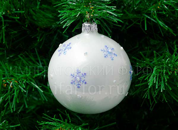 Christmas tree toy Christmas ball Silver