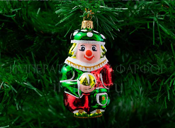 Christmas tree toy Clown Circus