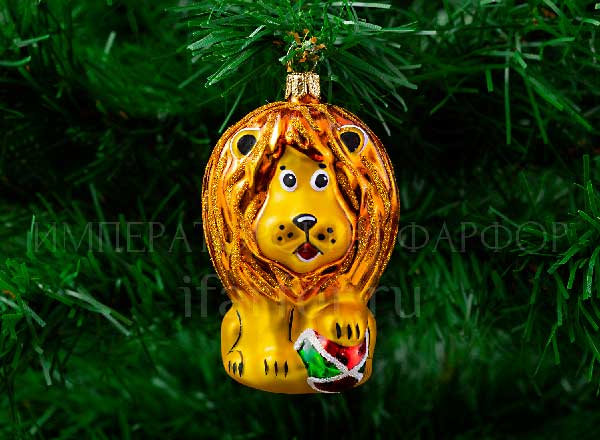 Christmas tree toy Lion Circus