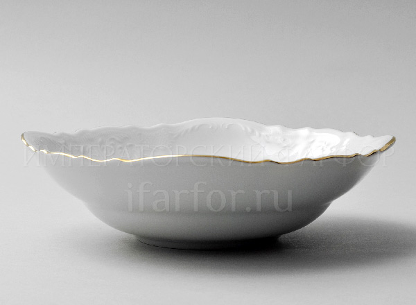 Salad bowl Bernadotte White Pattern Bernadotte