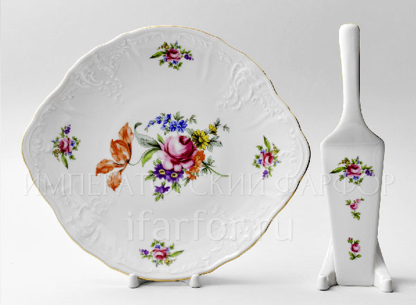 Dish/ platter for cake Bernadotte Wild flower Bernadotte