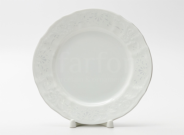 Plate dessert Bernadotte Platinum Pattern