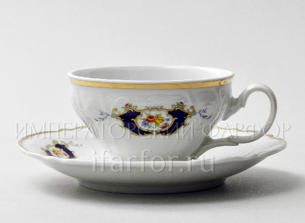 Cup and saucer tea Bernadotte Blue Eye Bernadotte