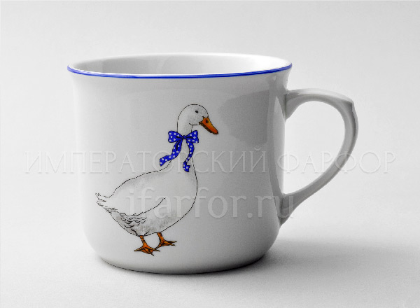 Mug Geese. One goose Big