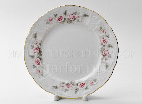 Plate dessert Gray rose gold