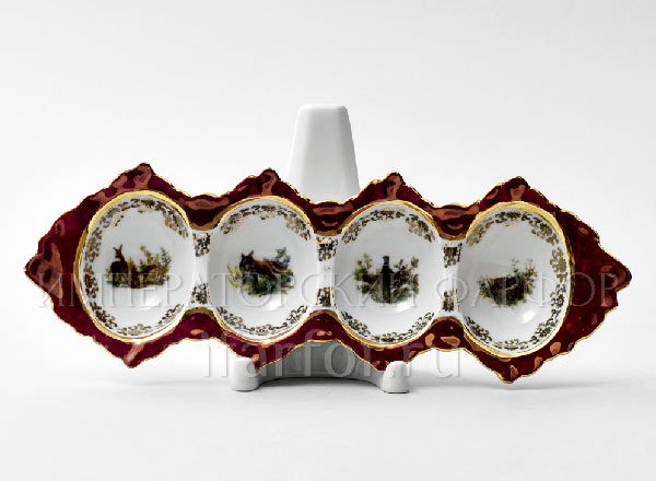 Tray for eggs Hunting Red Crown