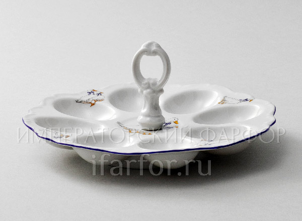 Tray for eggs Crown Geese 3 Crown Round tray for 8 eggs