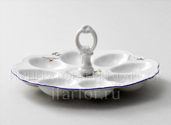 Tray for eggs Crown Geese 4 Crown Round tray for 8 eggs