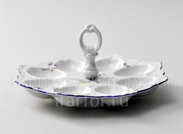 Tray for eggs Crown Geese 4 Crown Round tray for 8 eggs