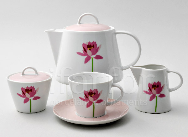 Tea Set Lotus 6/17 TOM