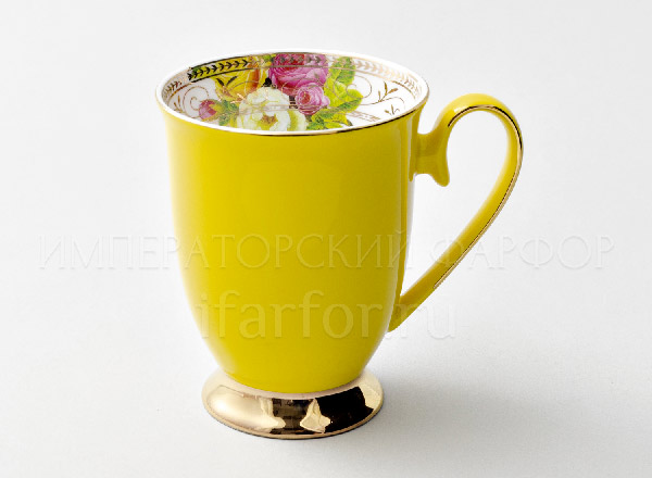 Mug Rainbow Yellow Royal Classics