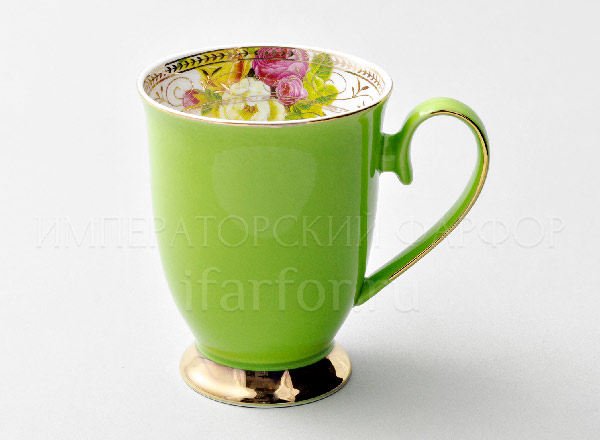 Mug Rainbow Green Royal Classics