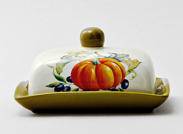 Butter dish Pumpkin Royal Classics