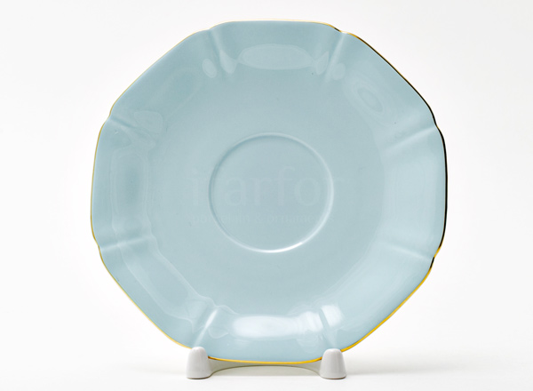 Saucer tea Seasons. Blue Repast