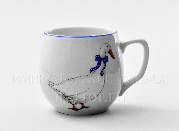 Mug Geese. One goose Soudecek