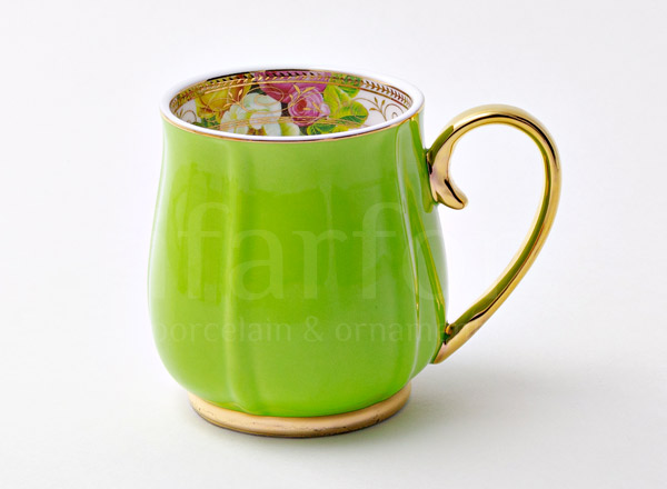 Mug Rainbow Green Bud