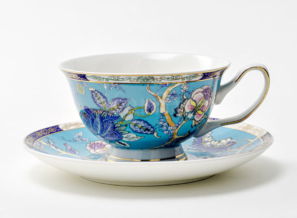 Cup and saucer tea Flora 2 Royal Classics