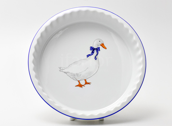 Dish for baking round Geese Benedikt Ribby