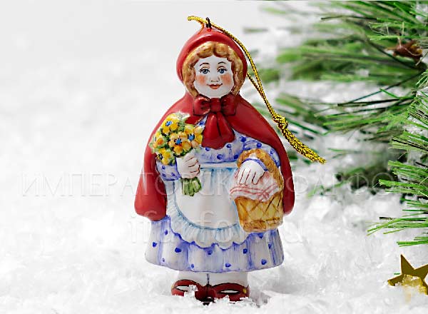 Christmas tree toy Red Riding Hood