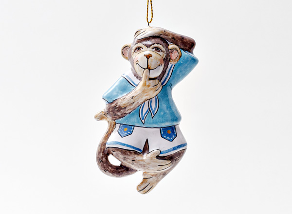 Christmas tree toy Monkey