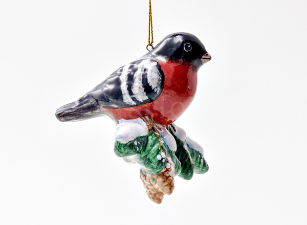 Christmas tree toy Bullfinch