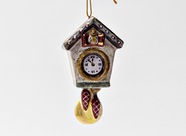 Christmas tree toy Cuckoo-clock