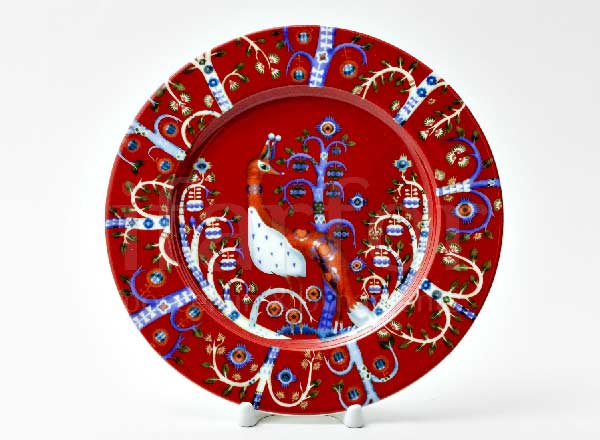 Plate  Taika (red)