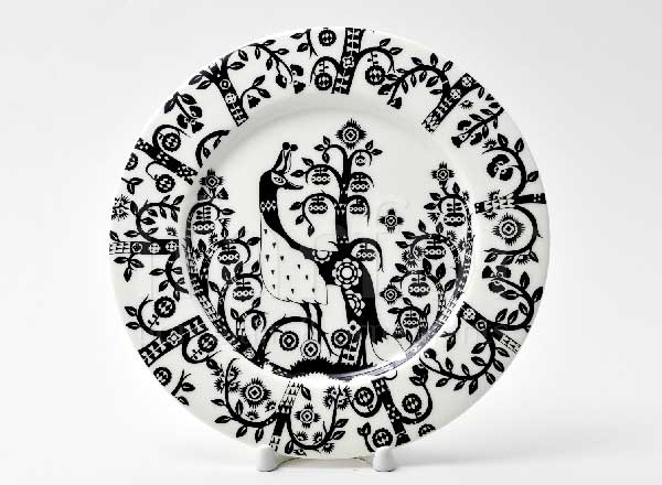 Plate  Taika (black)