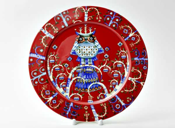 Plate  Taika (red)