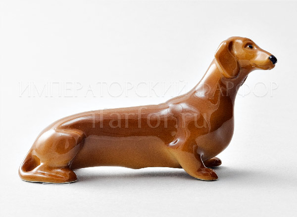 Sculpture Dachshund (small size) Redhead