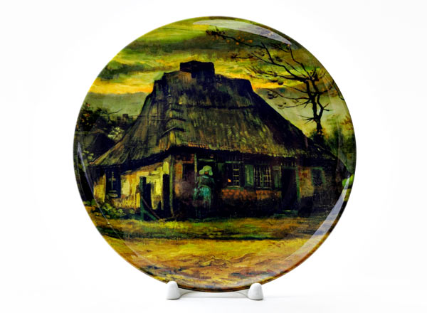 Decorative plate Vincent van Gogh Hut