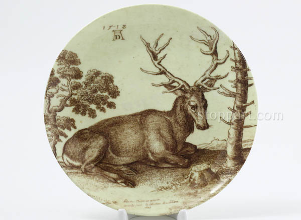 Decorative plate Durer Albrecht Elk