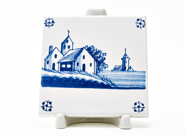 Tile Dutch. Village on an island 2 