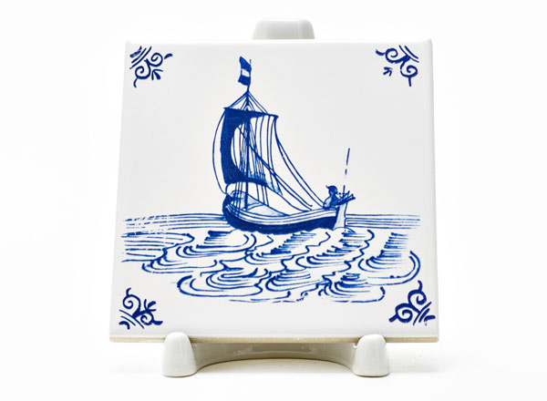 Tile Dutch. Sailboat 2 