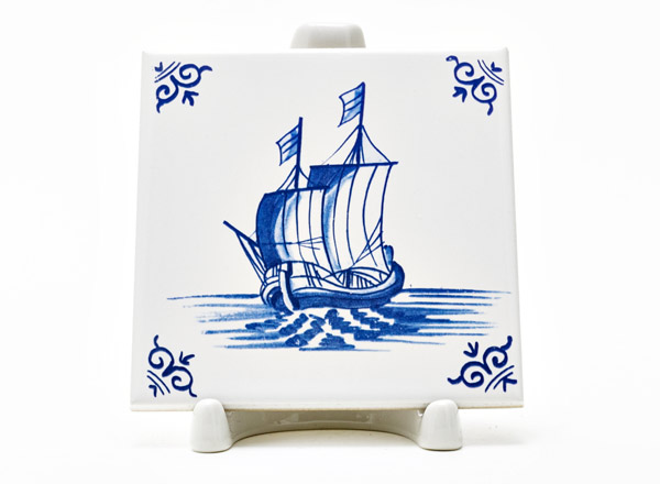 Tile Dutch.Trading ship 