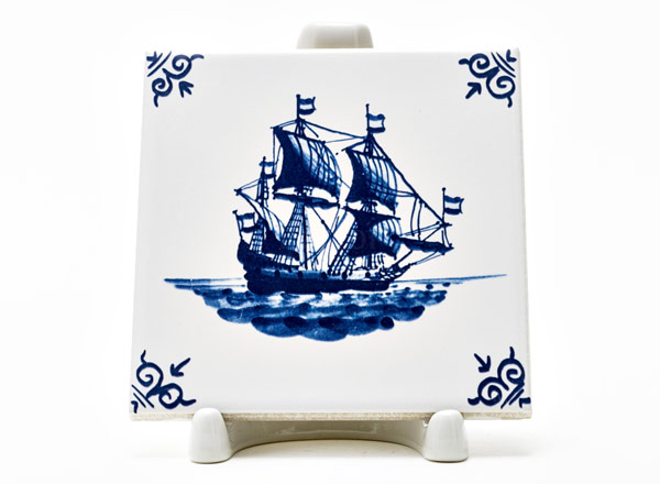 Tile Dutch. Frigate 